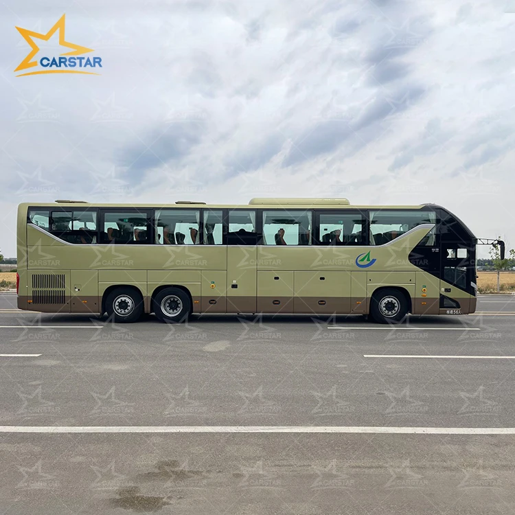 China Used Diesel Manual Euro 2 Weichai Engine Coach Passenger Bus for Sale Dubai