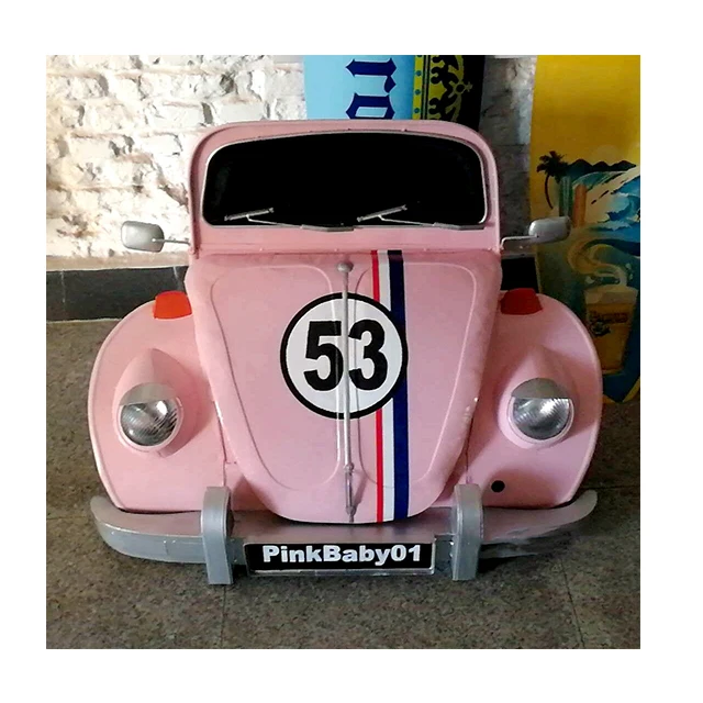 フォルクスワーゲン 壁飾り カスタムレトロアイアンフォルクスワーゲンビートルカーヘッド3D壁収納