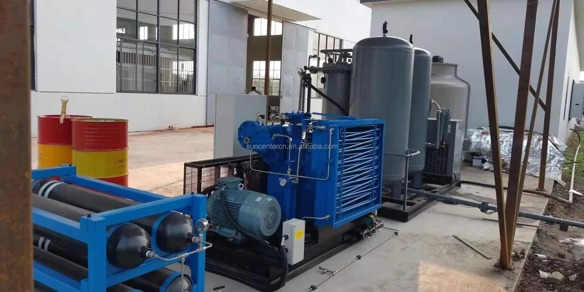 Suncenter Gas air Compressor with Max 50 Mpa Pressure