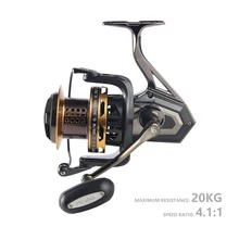 BG Metal 8000/10000/12000 Casting Pole Wheel 20kg Max Resistance Surf and Jigging Spinning Reels for Sea and Lake Fishing