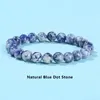 Blue dot stone