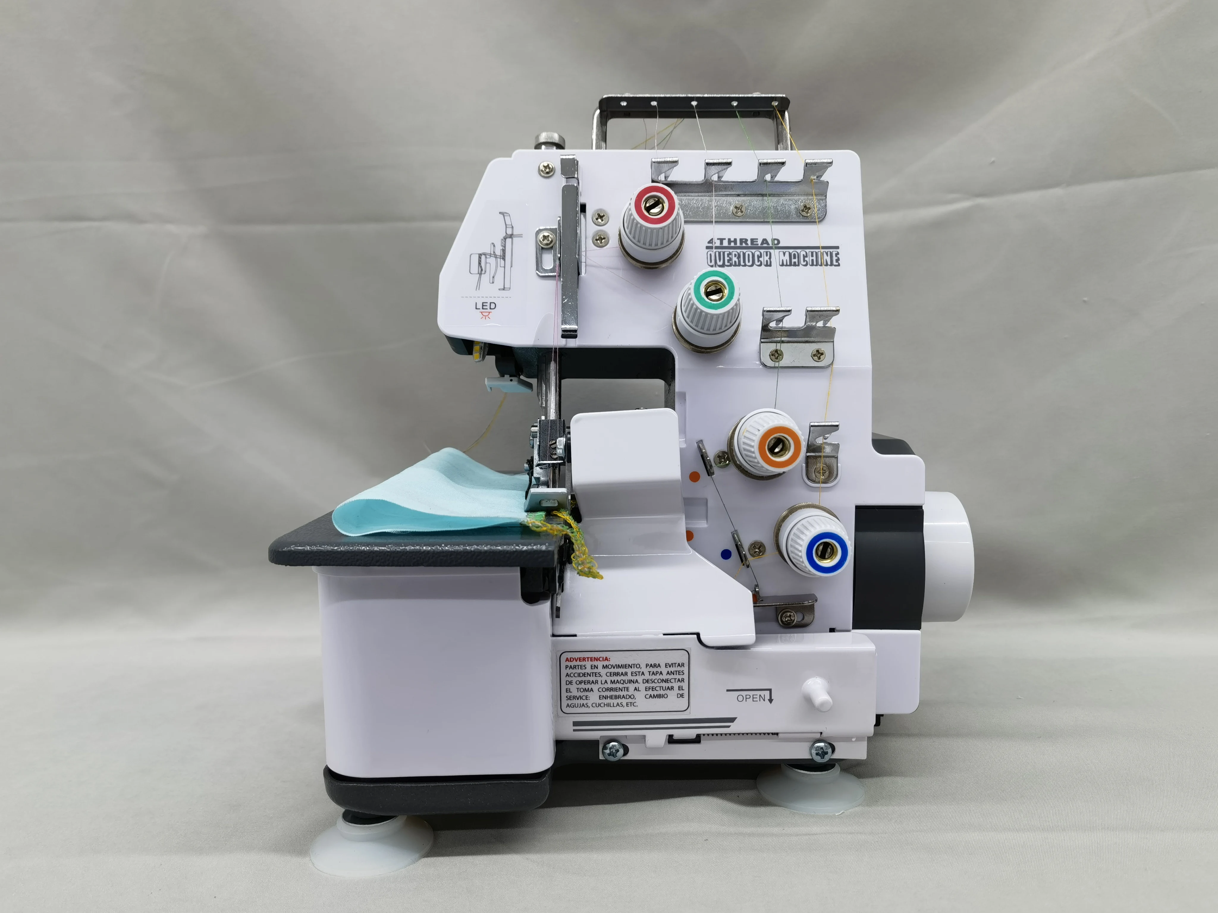 JK4-434D工場価格家庭用オーバーロックミシン4糸LEDランプ付きcoudre 