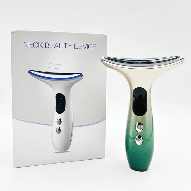 Face and Neck Lift Massager Photon Therapy Skin Tightening Face Lifting Machine neck face beauty device anti-wrinkle anti-aging