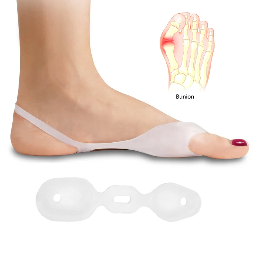 Разделитель большого пальца ноги, ортопедический разделитель большого пальца ноги для мужчин и женщин, корректор вальгусной деформации большого пальца HA00545