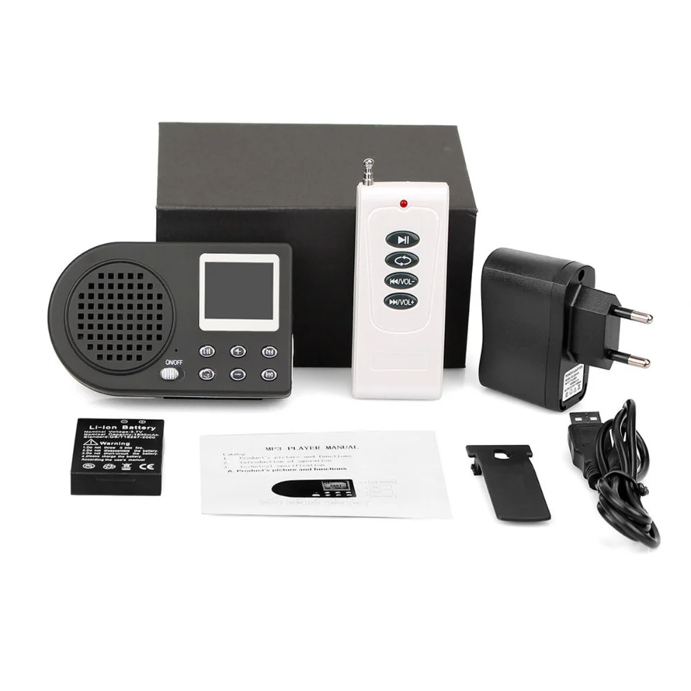 Лидер продаж 2023 CP-360B дешевые птицы с пультом дистанционного управления 110 звуки птиц оригинальной фабрики