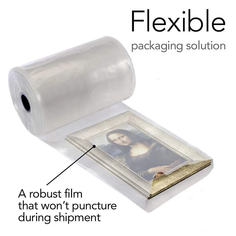 Factory Direct Customized Clear LDPE Poly Tubing Roll Heat Seal Food Grade Plastic Packaging Bags with Gusset Industrial Use