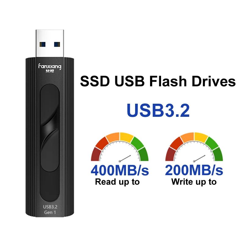 Wholesale 400MB/s High Speed 64GB 256GB 512GB USB3.2 USB 3.0 Memory Stick U Disk Pen Drives SSD Solid State USB Flash Drive From m.alibaba.com