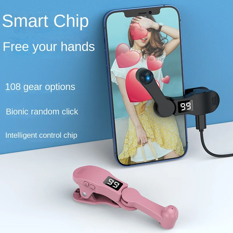 Auto Clicker for Smart Phone, Phone Screen Device Speed Clicker for iPhone iPad Apps, Fast Click Simulation Finger