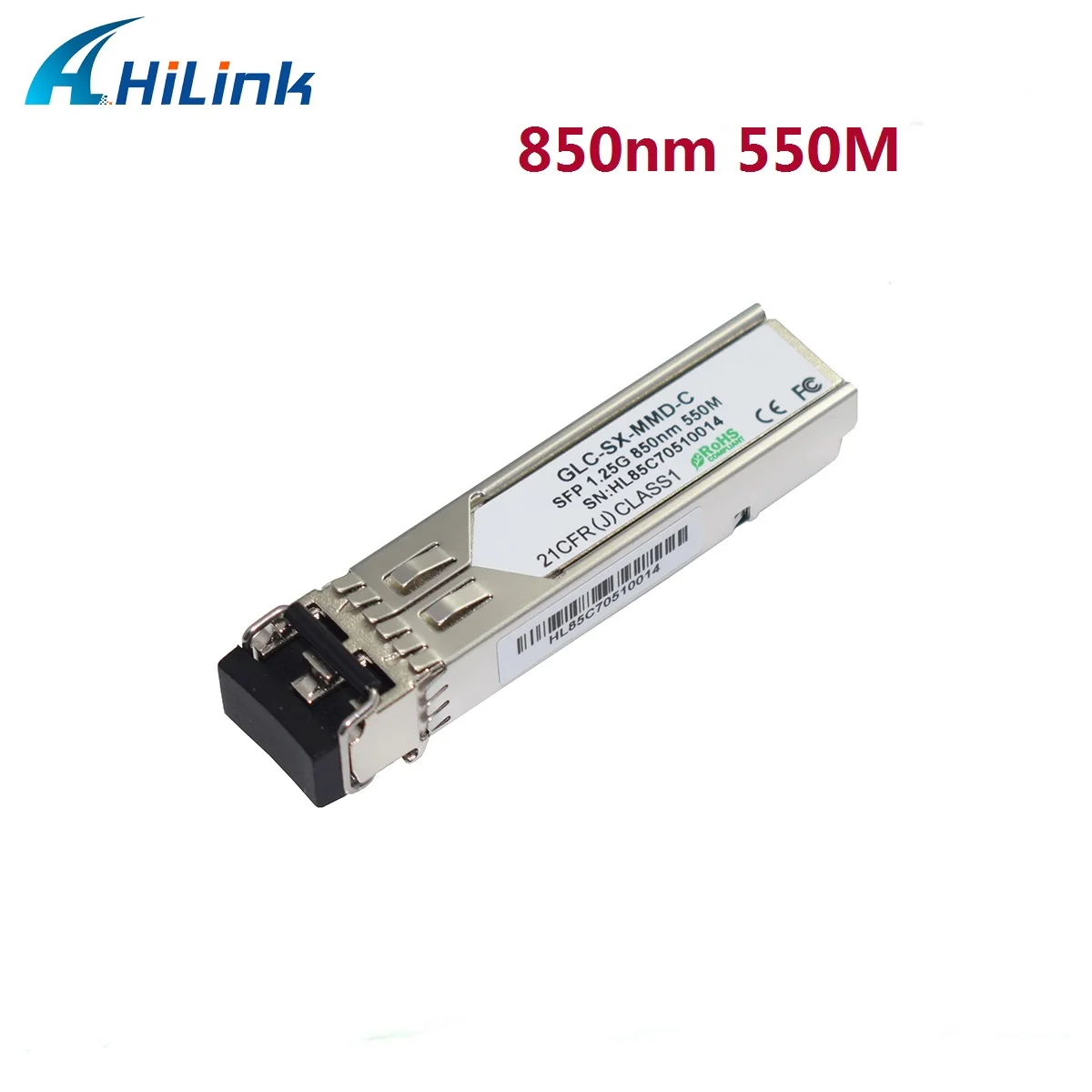 1.25G 850nm 550M GLC-SX-MMD 1000BASE LC DOM Optical Module