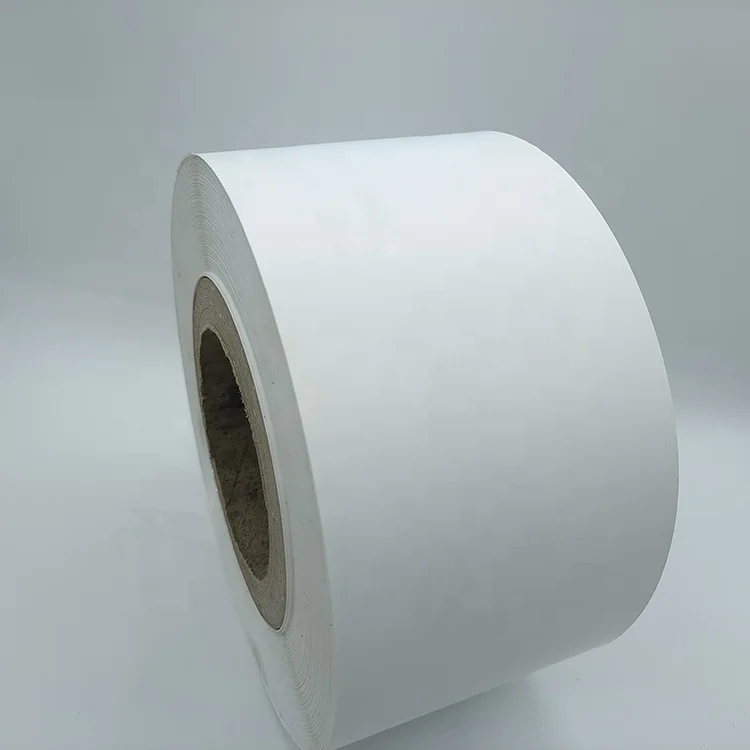 Reusable Coated Paper Stickers Custom Size Coating Paper Roll Self-Adhesive Sticker