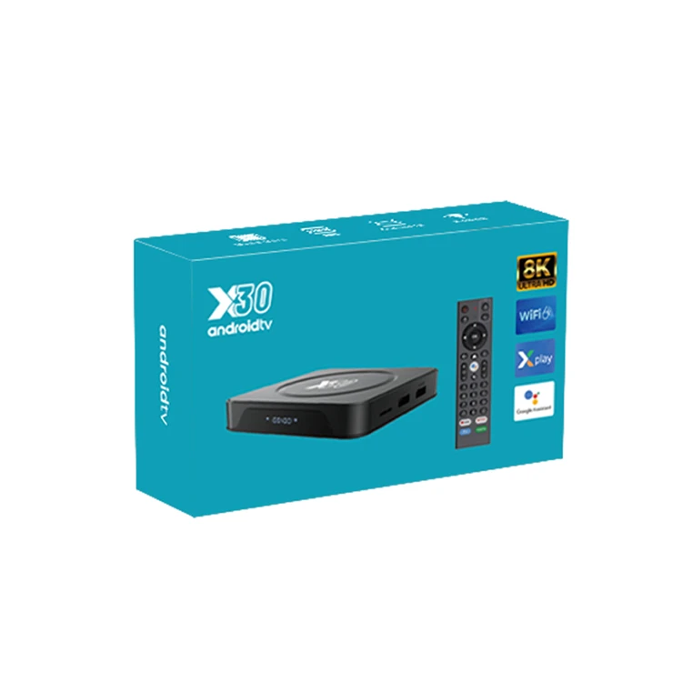 2024 X30 Android TV Box - 4K Set-Top with Wifi 6 & 2GB RAM