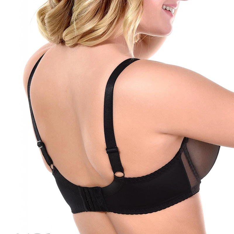 Oem Underwire Transparent Lace Super Big Plus Size Dd Bra