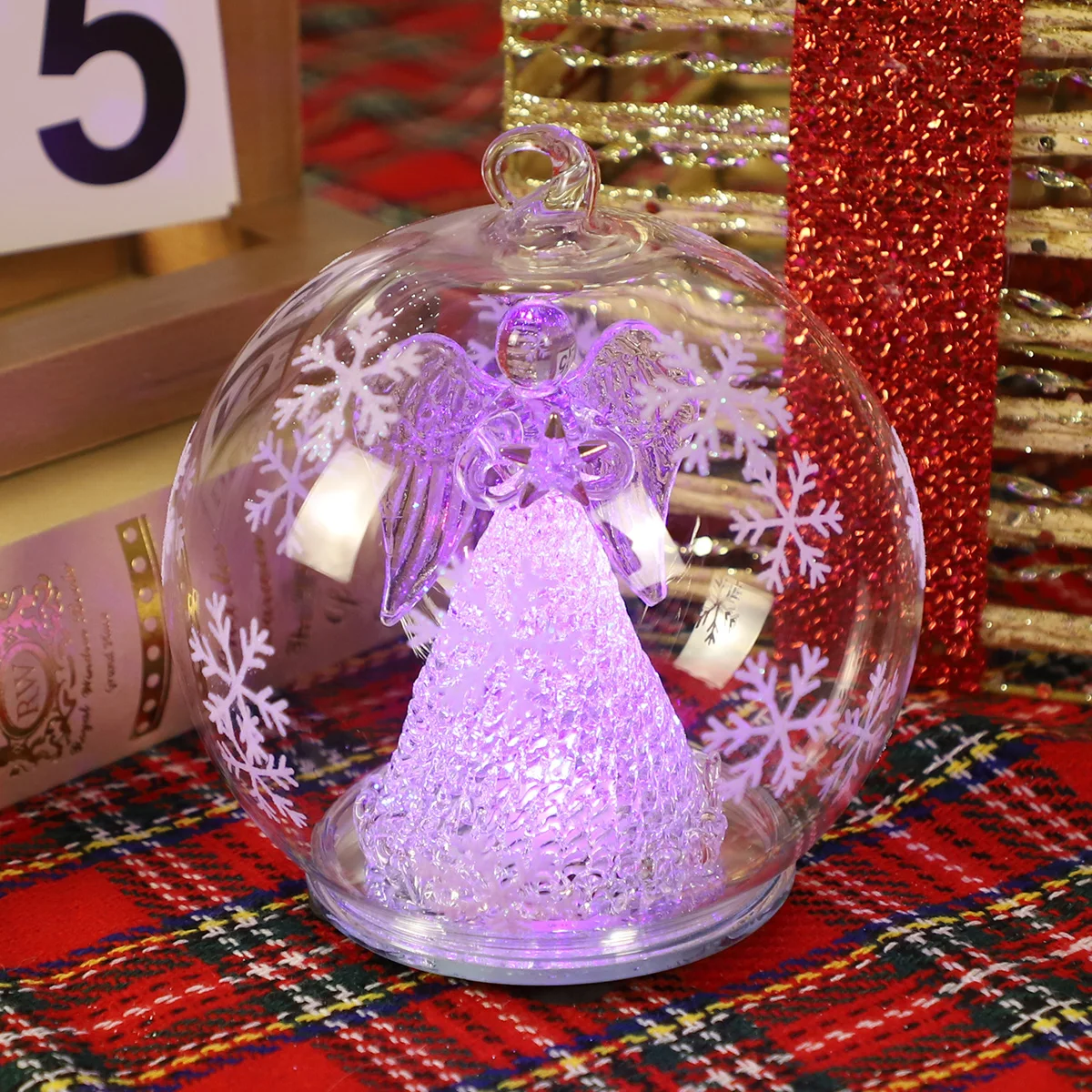 commercial ball for christmas decoration hanging transparent glass ball ornaments