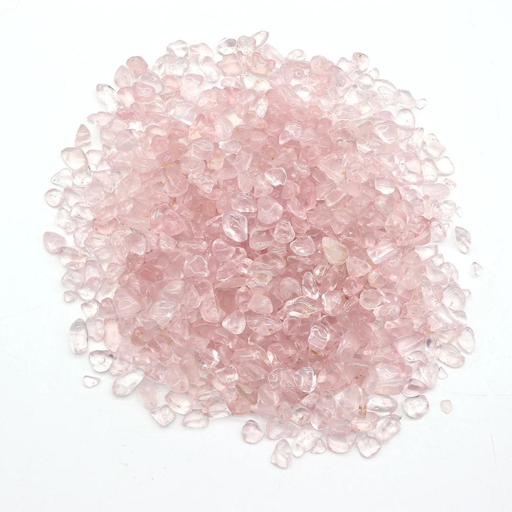 Bulk Wholesale Natural Gemstone Chips Healing Rose Quartz Chips Crystal