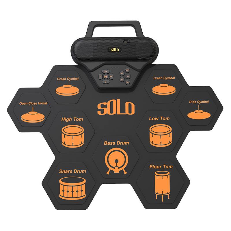 Solo Sd50 Electronic Drum Pad,Roll Up Electronic Drum Pad Buy