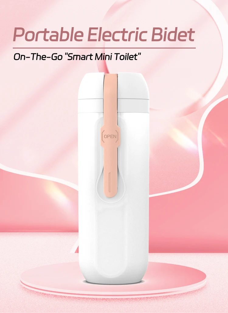 USB Rechargeable Travel Bidet Sprayer Electric Portable Washer for Toilet, Feminine Wash, Elderly & Baby Care factory