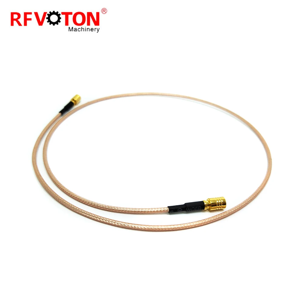 smb male to smb male plug connector rg316 custom-made  length  jumper Cable Assembly