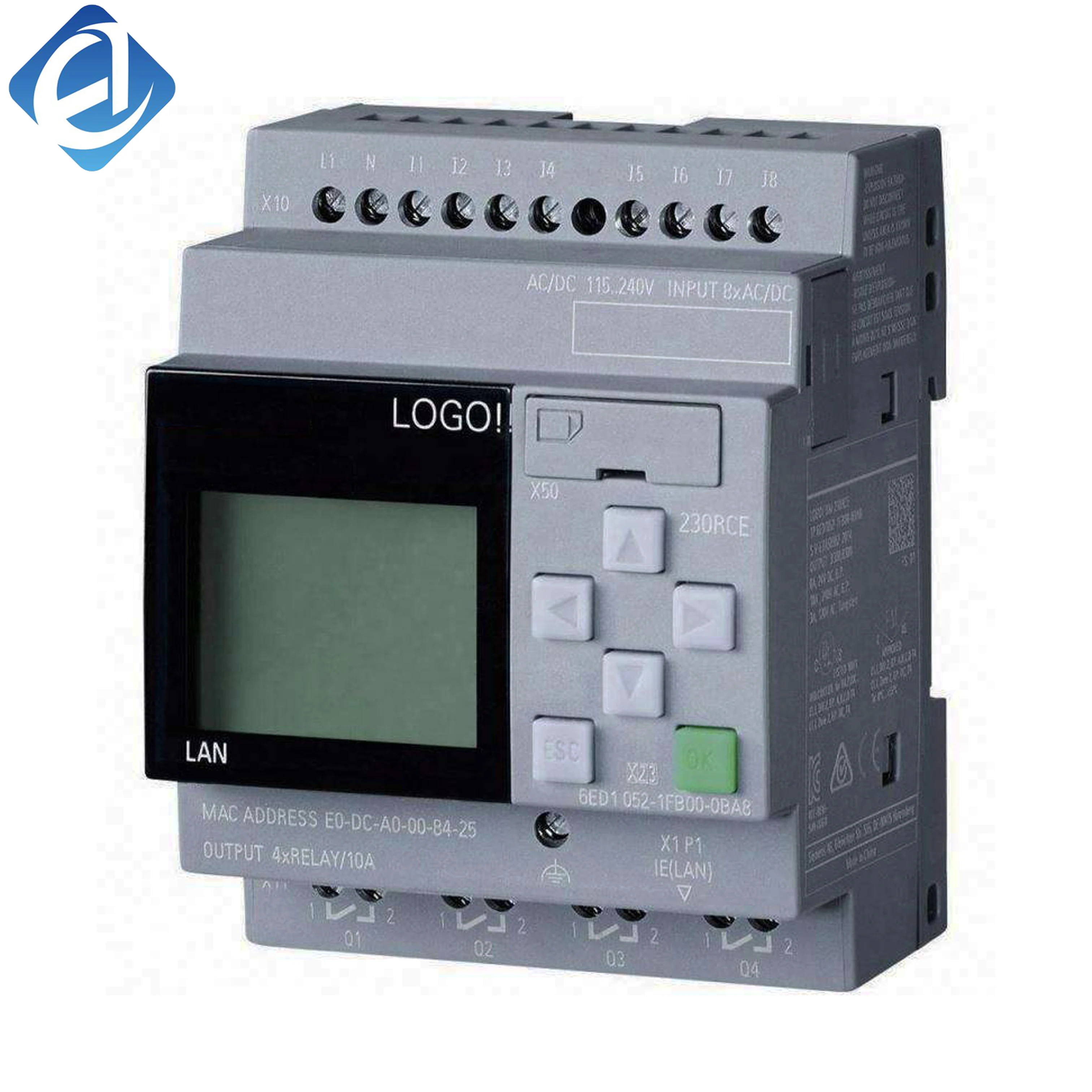 New Original 6ED1052-1FB00-0BA8 6ed10521fb000ba8 LOGO Logic Module Stock in Warehouse