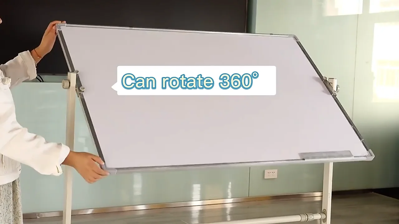 Doublesided Whiteboard Mobile Teaching Blackboard Hanging Conference
