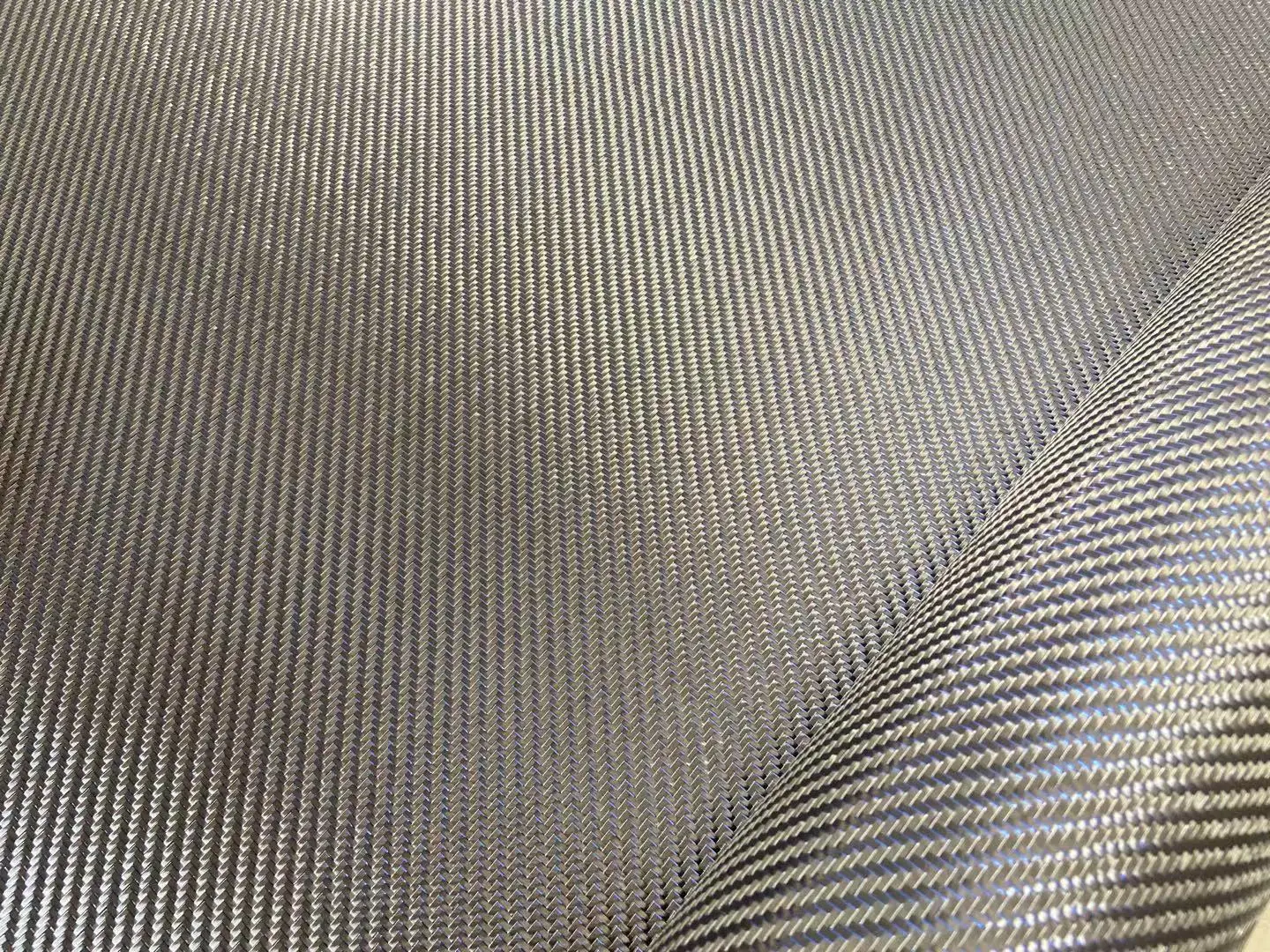 Sliver Glass Fiber Fabric 280gsm Glitter Fiber Fabric Glass Carbon