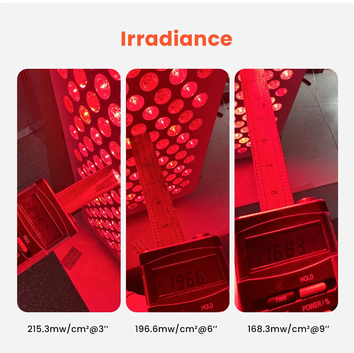 Touch Screen Pain Relief Led Red Light Therapy Lamp 660 850 Far ...