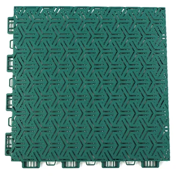 Factory Price New Design 304.8*304.8*16 mm Thick Anti-Slip Wear Resistance PP Interlocking Tile for Basketball Court