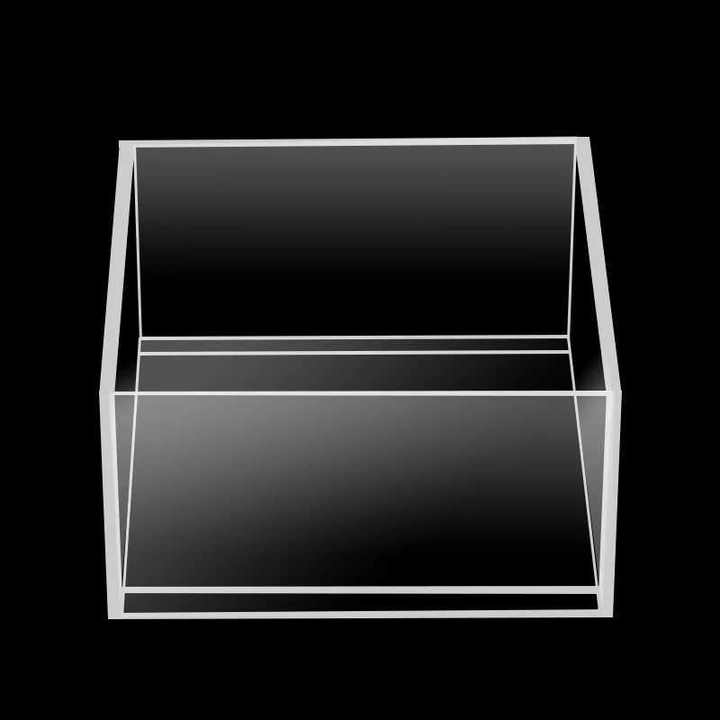 Plexiglass Factory clear Acrylic Box with Lid  Custom  Acrylic Gift Box with Lid