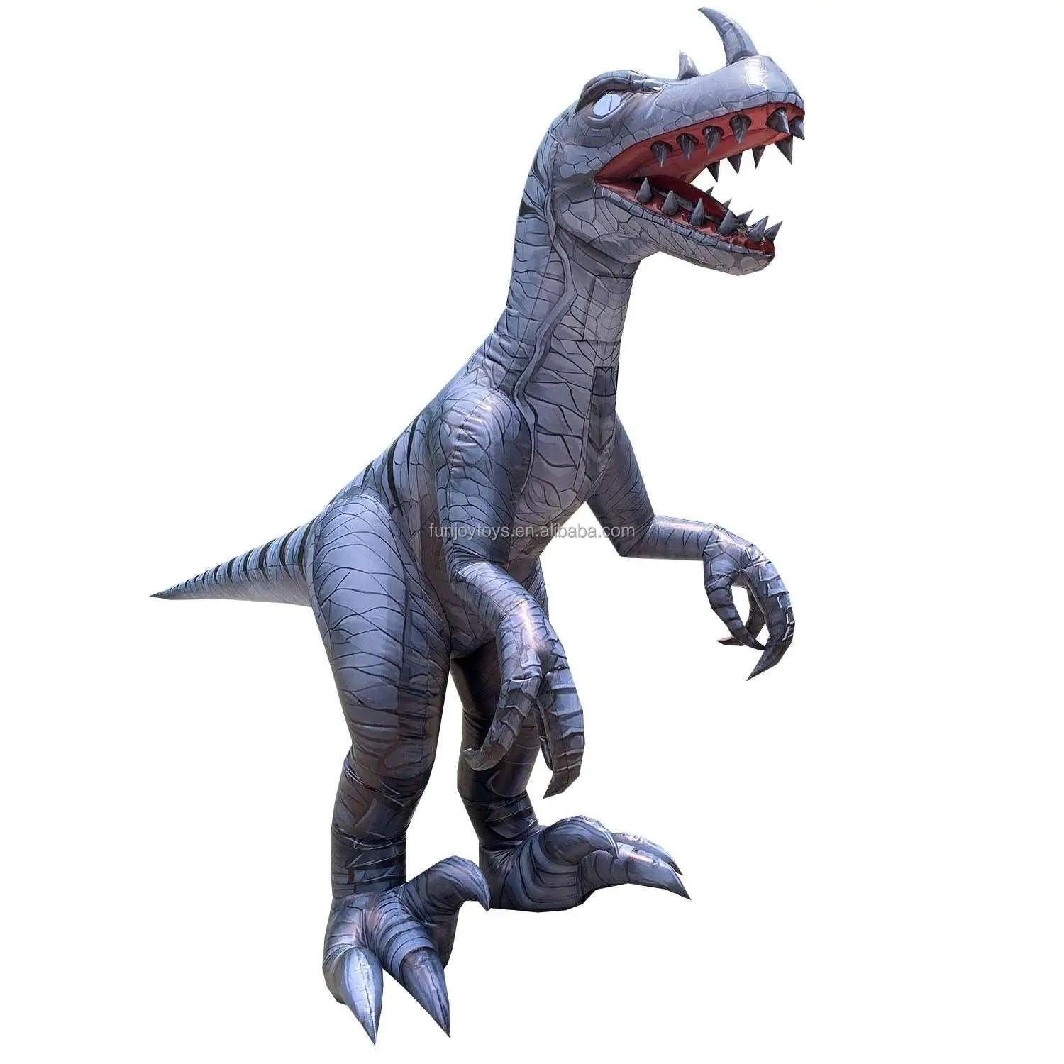 5.9ft New Custom Inflatable Dinosaur Costume Raptor Halloween Costume ...