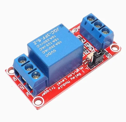 1-way relay module with optocoupler isolation supports high and low ...
