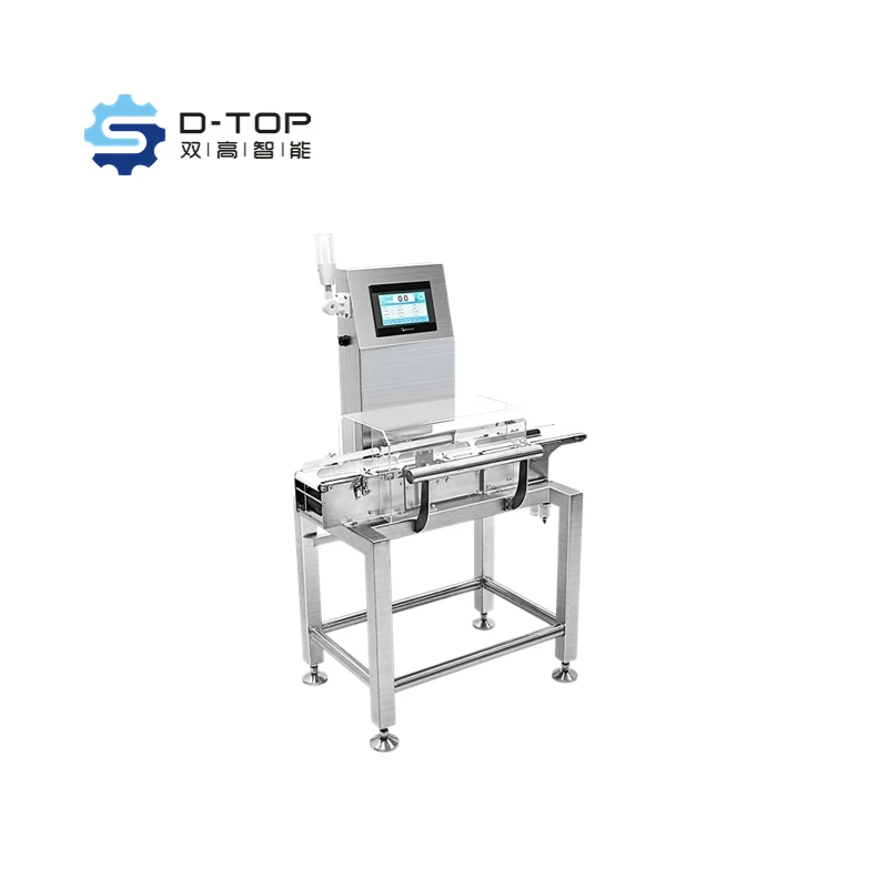 D-top Automatic Check Weigher Weight Checking Machine for Production Line. manufacture