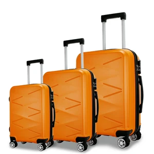 Custom Logo Durable TSA Lock Full Aluminum 20 Inch Trolley Case Unisex Business Suitcase Luggage Set Spinner Caster ABS PC