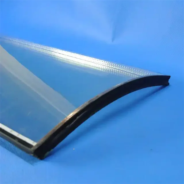 Customized Hyperbolic Fireproof Curved Tempered Laminated Insulating Glass
