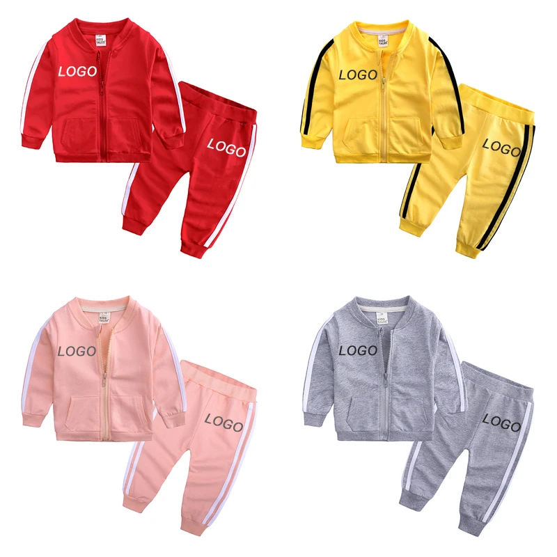 Infants Clothing Baby Clothing Set Baby Tracksuits 4 Colors Sweat Suit