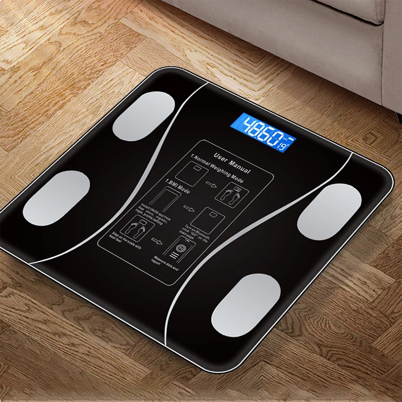 Custom Balanza Basculas Digital Weight Smart Body Electronic Scale
