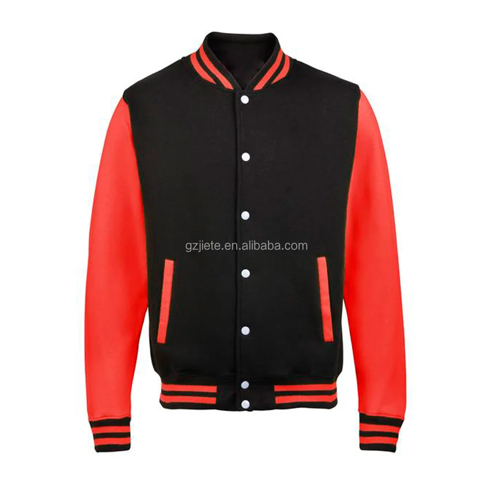 Wholesale Blank Baseball Custom Logo Unisex Casual Baseball Jacket ...