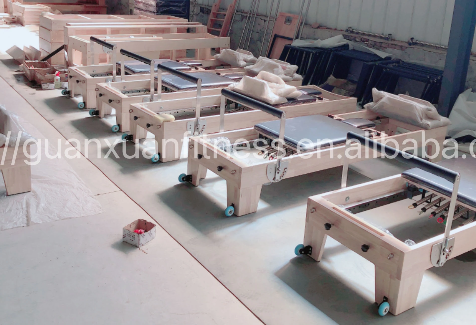 Fitness Equipment Yoga Reformer Pilates Reformers Wooden Body Balanced