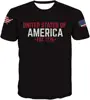 White-print-Flag American Tshirt