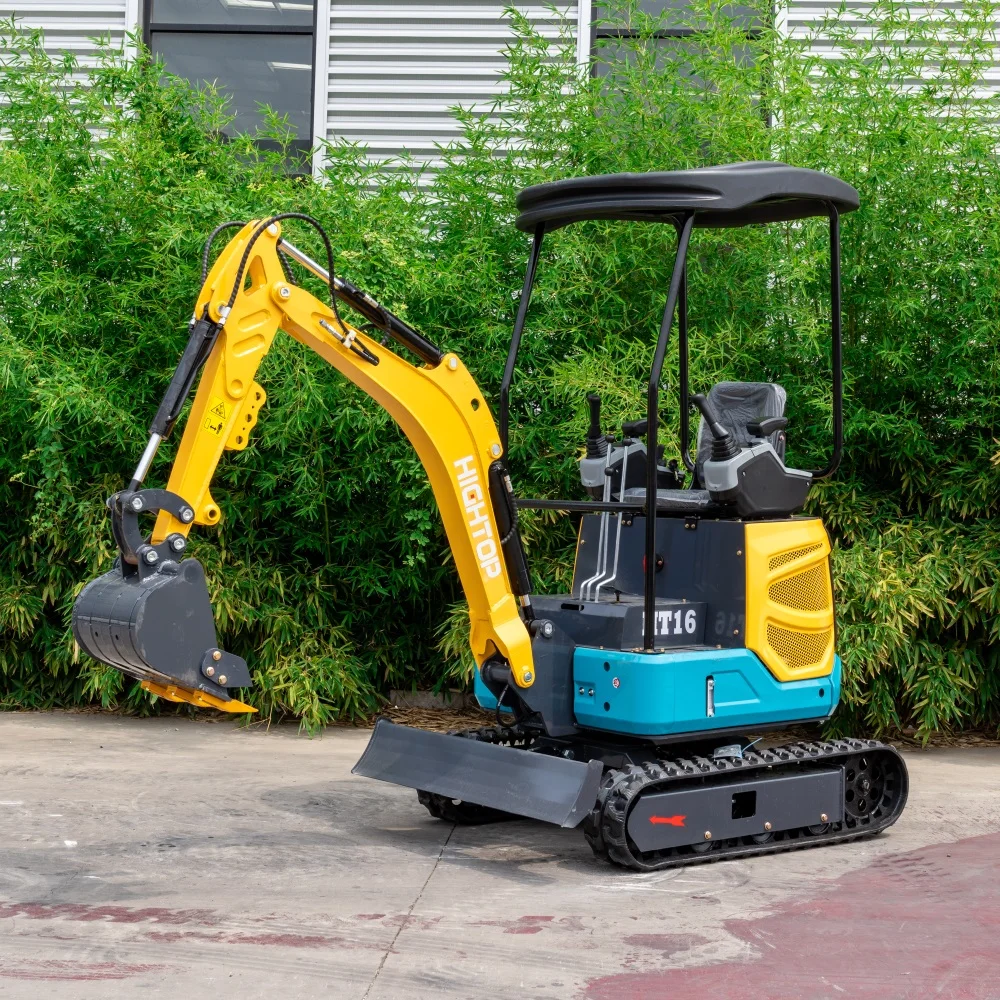 Grondverzetmachines Graafmachine Mini Graafmachine 2025 Nieuwe Rupskraan met Pilotbediening