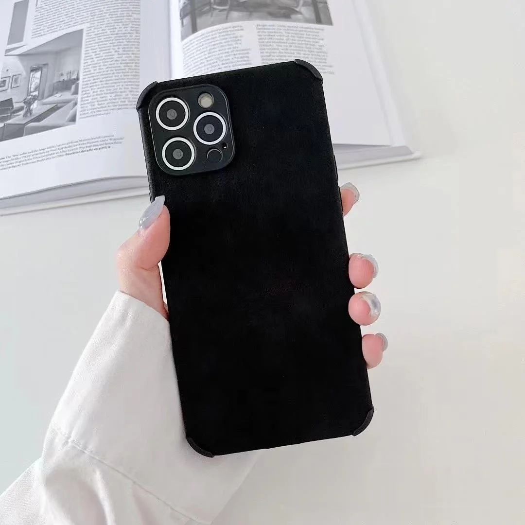 Hot Selling Shockproof Back Cover Leather Phone Cases For Iphone 13 Pro