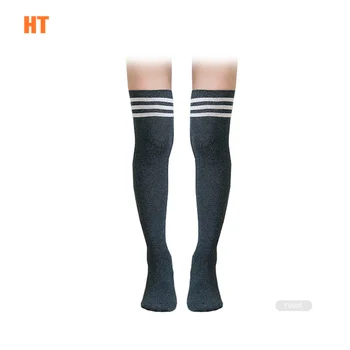 HT-I-F0146 plus size thigh high socks for women over the knee socks