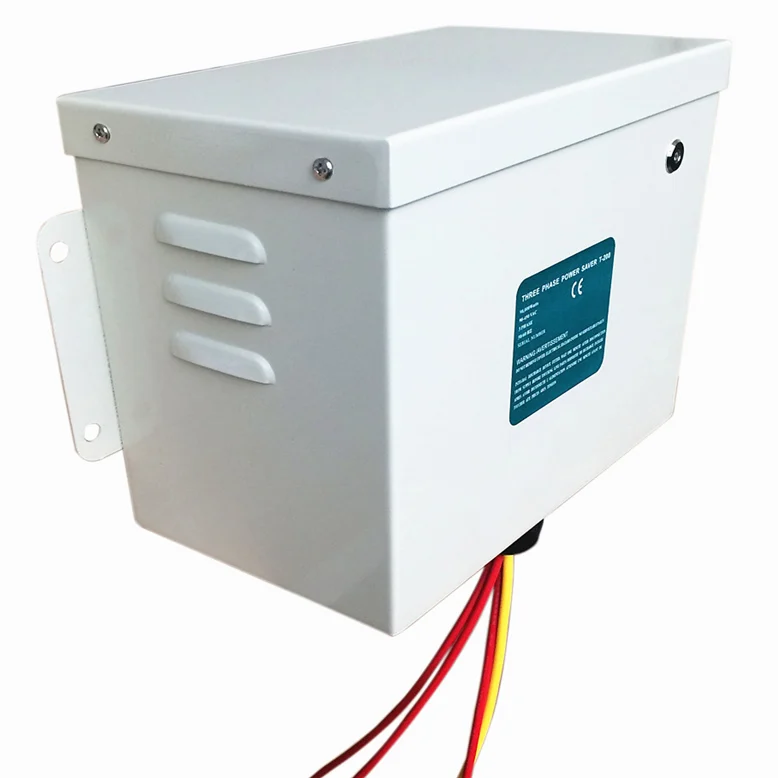 T200  3 Phase Power Factor Corrector Fast Electricity Reducer Best Power Saver for Industrial