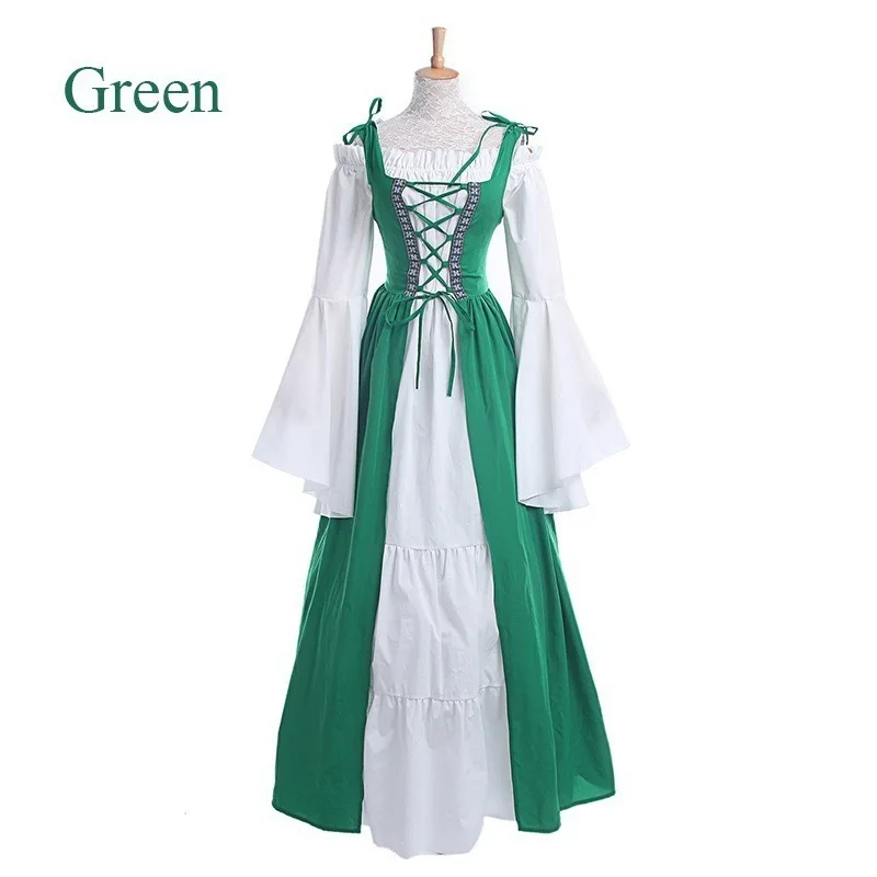 Shop Plus Size Vintage Medieval Long Dresses for Parties