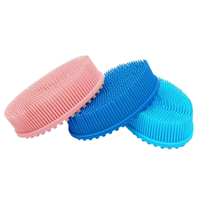 Double Sided Head Scrubber Bath Massager Easy To Clean Silicone Body ...