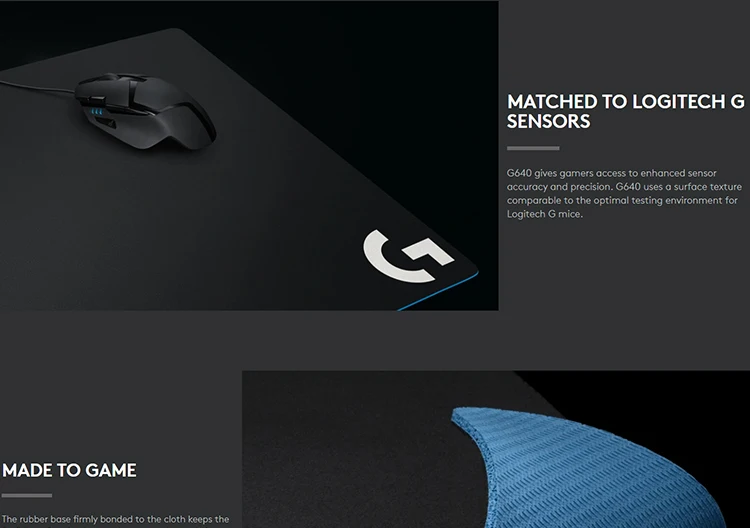 Original Logitech G640 Big Size Gaming Mouse Pad Size 460 400 3mm Mouse Mat Buy Big Size Mouse Pad Gaming Mouse Pad Mouse Pad Oem Product On Alibaba Com