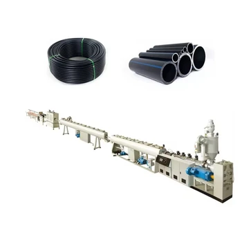 ABS HDPE LDPE PE PP PPR Pipe Tube Making Machine for Factory