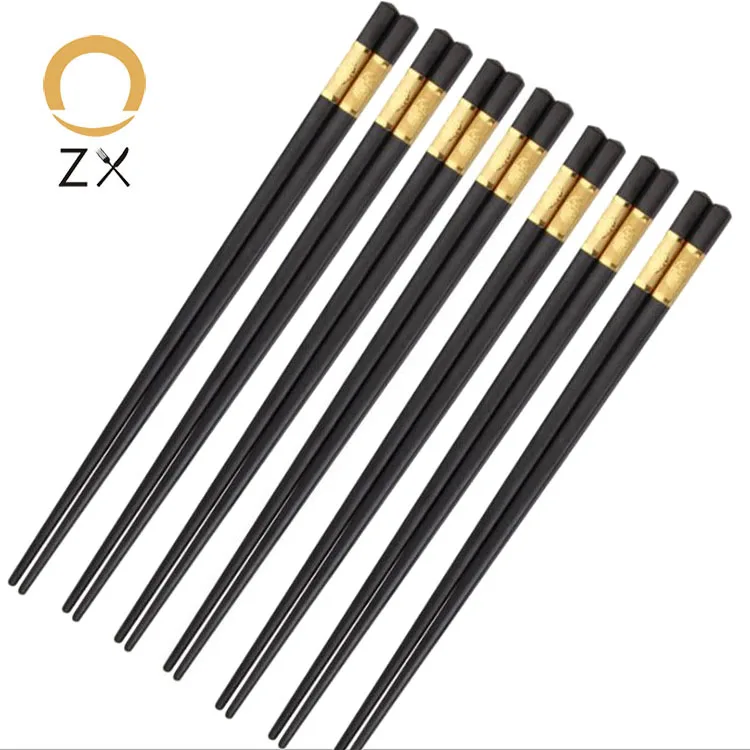 High Grade Stainless Steel Reusable Chopsticks Metal Chinese Chop Sticks Gifts 