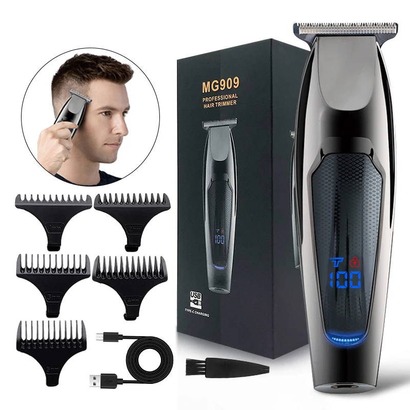 ماشین اصلاح برقی حرفه‌ای از فولاد ضدزنگ برای استفاده در آرایشگاه، هل‌دهنده سر روغنی، مناسب برای ماشین اصلاح و هل‌دهنده مو