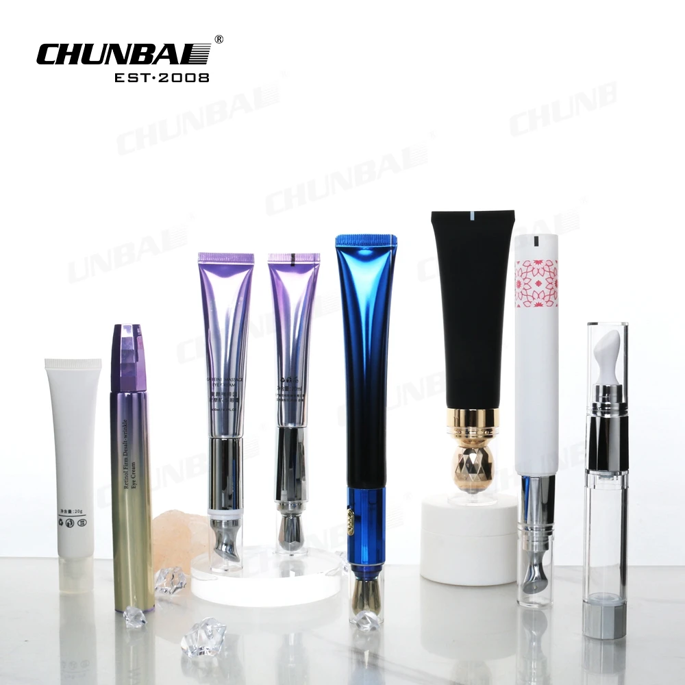 Custom Empty 30ml 50ml 60ml 100ml Lotion Hand Face Eye Cream Container Packaging Squeeze Soft Plastic Cosmetic Tube