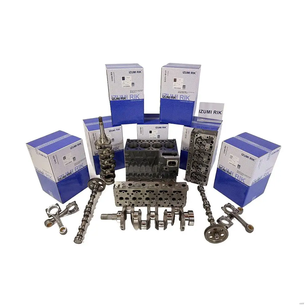 Replacement Engine Parts IZUMI RIK Z400 Cylinder Block Assembly Series for Kubota