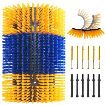 Wholesales Large Horse Grooming Kit Livestock Scratching Brush Cow Brush Roller for Farm Massage